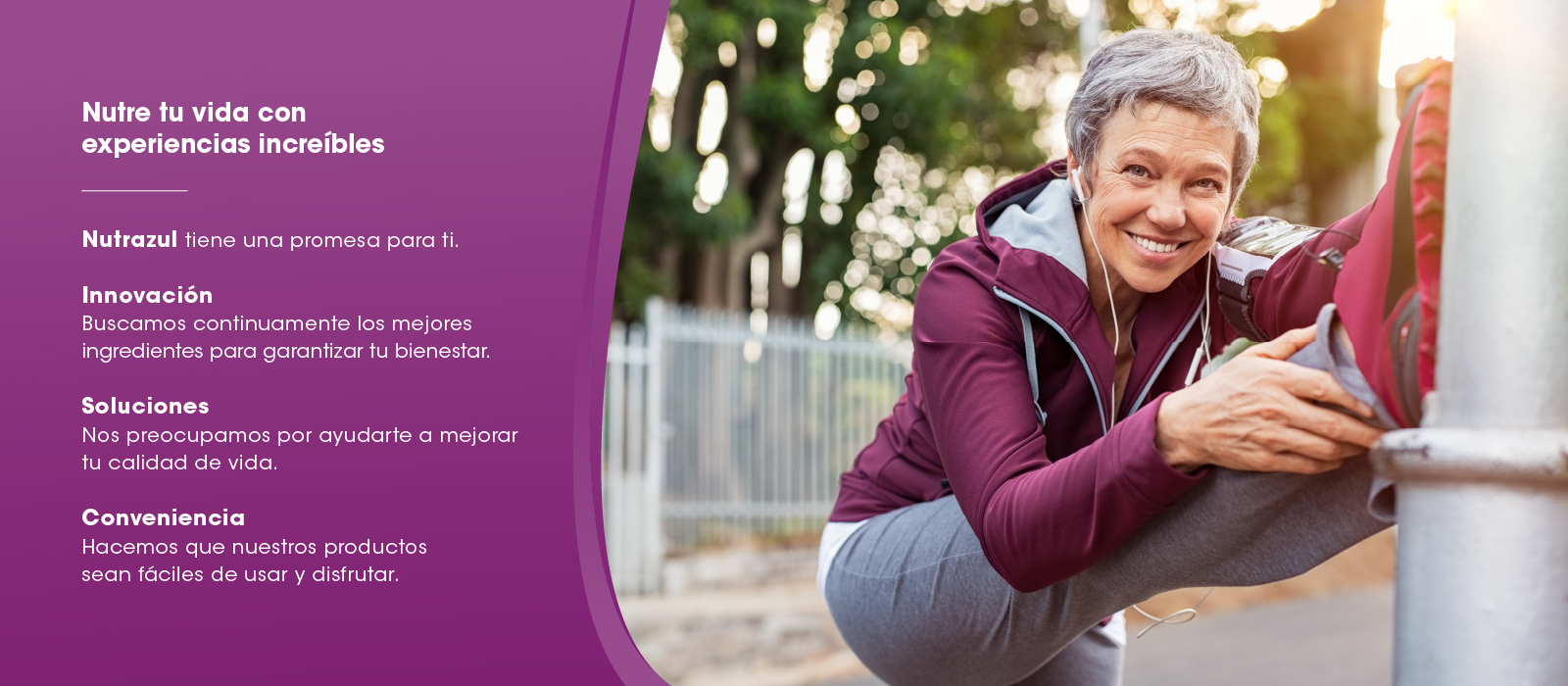 BANNER NUTRAZUL ESPAÑOL - EXPERIENCIAS INCREÍBLES